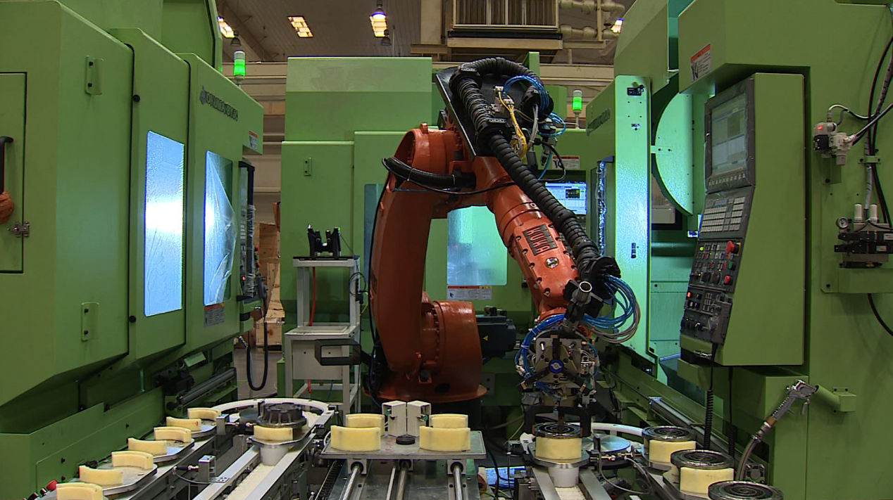 壓縮機(jī)動、定盤